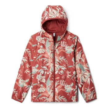 Columbia Jakne Za Dječake - Pixel Grabber Reversible Crvene | JMAZ-72809